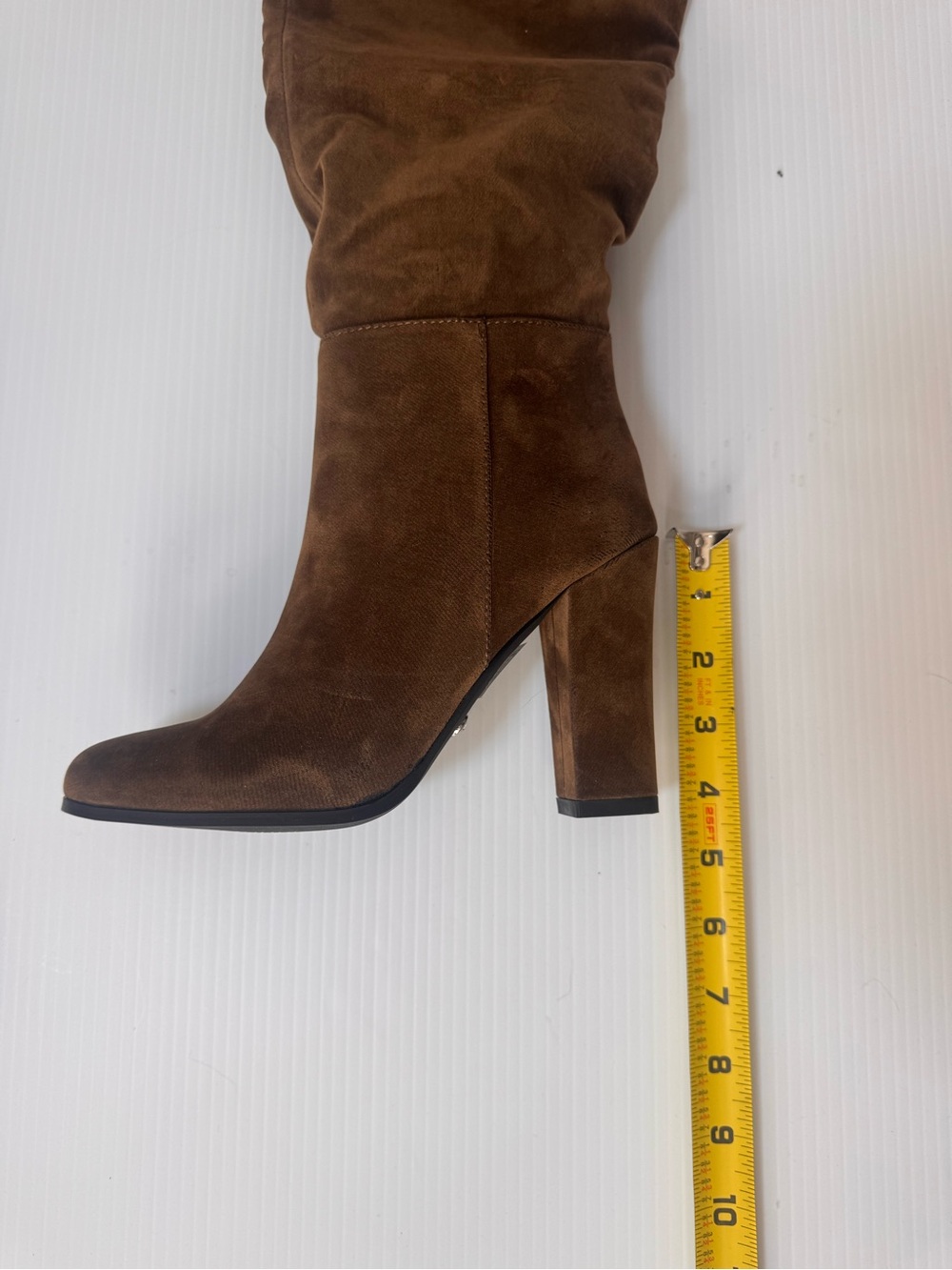 Azalea Wang Nanette Brown Thigh-High Boots โ NIB โ Sizes 6 & 6.5 - Picture 3 of 7